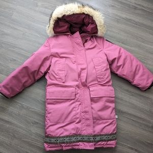 Vintage Woods Arctic Down Filled Feather Parka